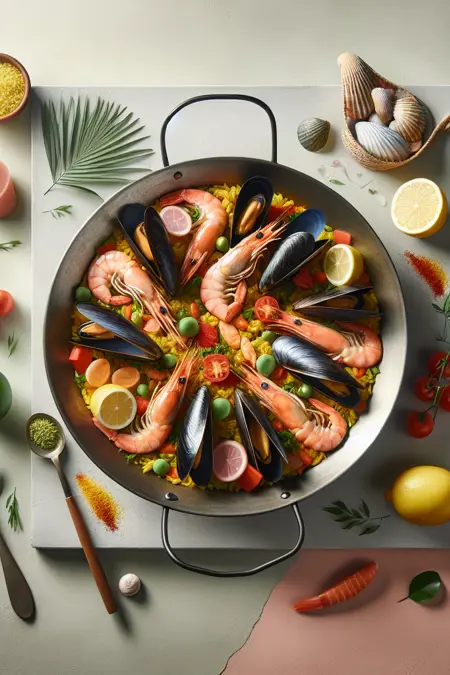 Испанская морская паэлья